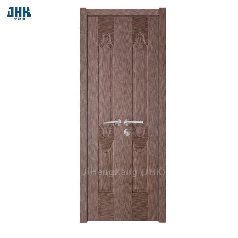 室内烤漆Veneer MDF Door复合实木橡木贴皮木门工程门JHK-020