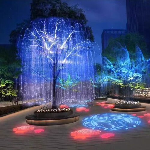 户外挂树LED幻彩灯光秀