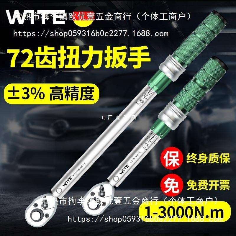 进口扭力扳手高精度预置可调式扭矩力矩公斤自行车套装火花塞