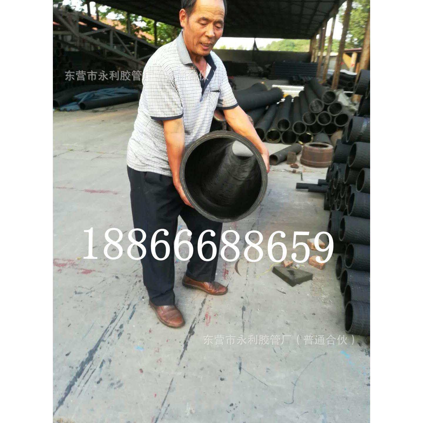 挖泥船吸沙排水大口径胶管抽泥浆橡胶管耐磨橡胶钢丝吸沙胶管