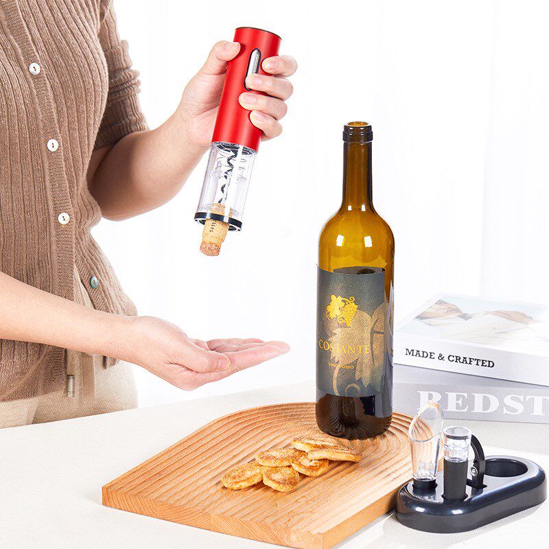 电动红酒开瓶器葡j萄酒红酒酒具家用商用创意 全自动开酒器启瓶器