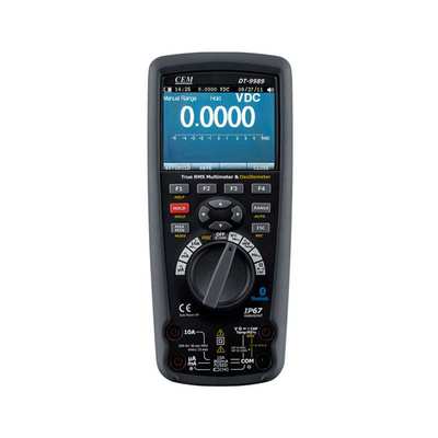 CEM华盛昌工业高精度彩屏示波万用表电工多能表DT-9987/9989