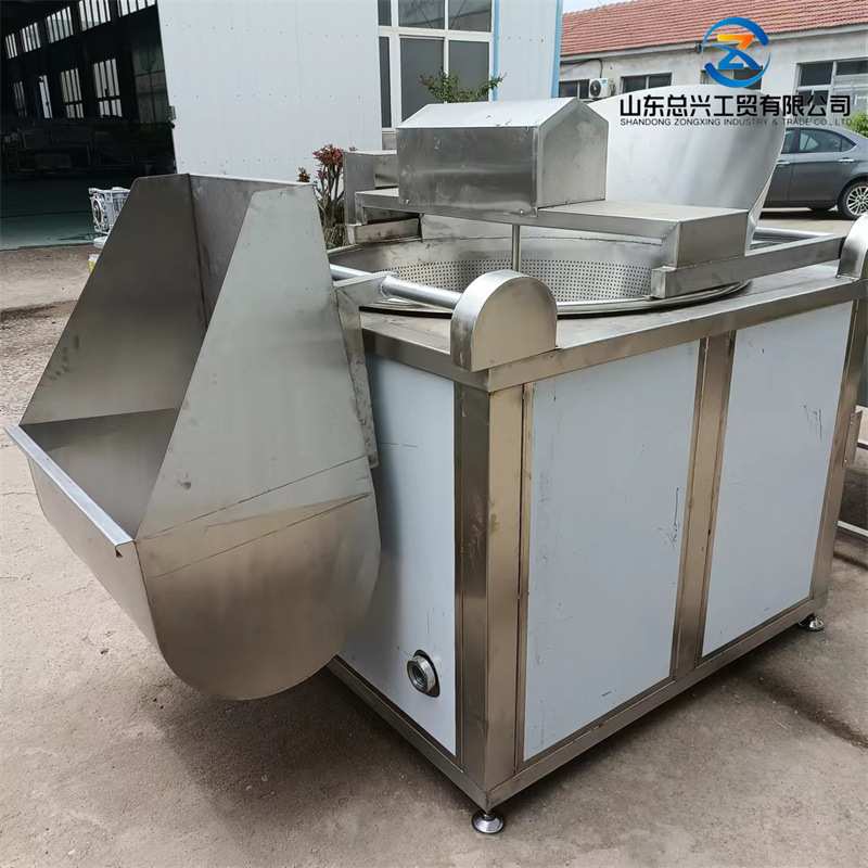 牛肉干油炸机 纯油型全自动虾片油炸机 带搅拌小酥肉油炸机