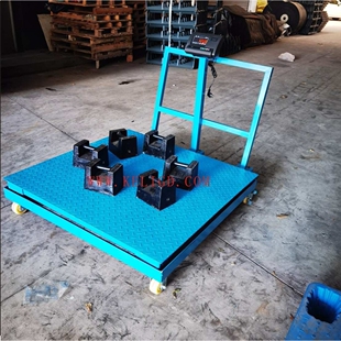 1T2T3吨 地磅XK3190 广东佛山柯力低价直供可移动式 电子地磅手推式