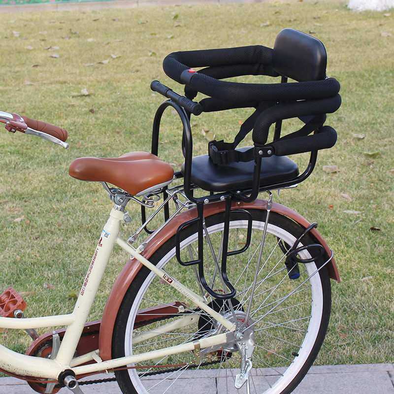 自行车儿童座椅围栏扶手脚踏幼儿小孩子安全单车坐椅加厚后座后置,3C数码配件,USB灯,淘宝优惠券,粉丝福利购,淘宝优惠卷