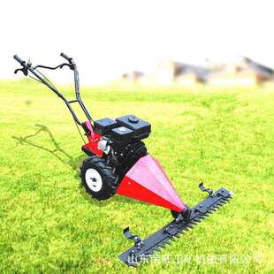 新款便携自走式碎草机小型手推剪草机手扶式汽油剪草机草坪修剪机