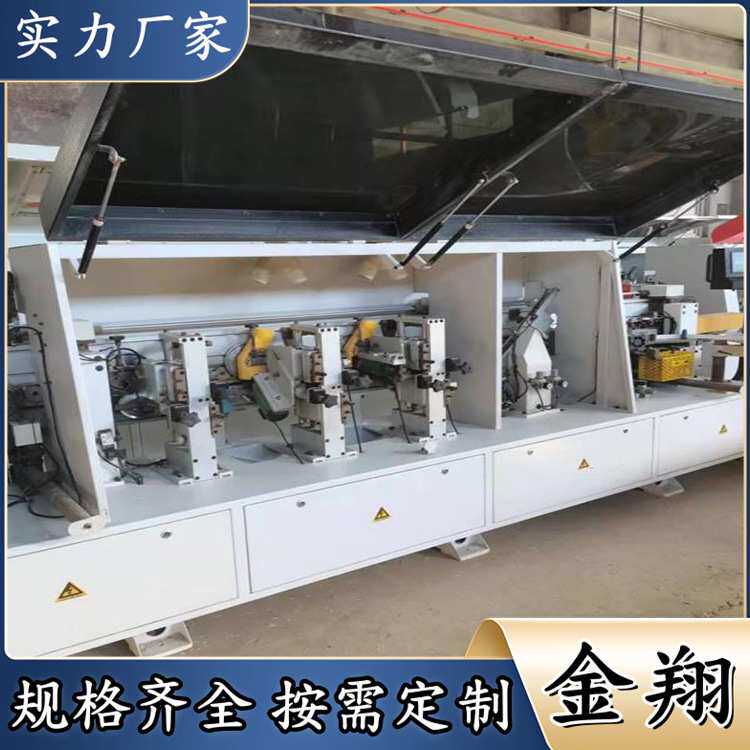 木工大型全自动封边机板式家具橱柜门装修公司用免拉手大型封边机