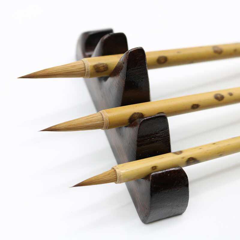 湘妃纯狼小楷狼毫毛笔 书法抄经写卷文房四宝湘妃竹杆,3C数码配件,USB灯,淘宝优惠券,粉丝福利购,淘宝优惠卷