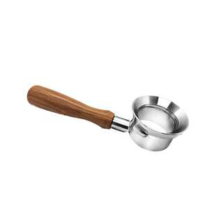 breville铂富870咖啡无底手柄54mm配件878滤网压粉锤器实木875