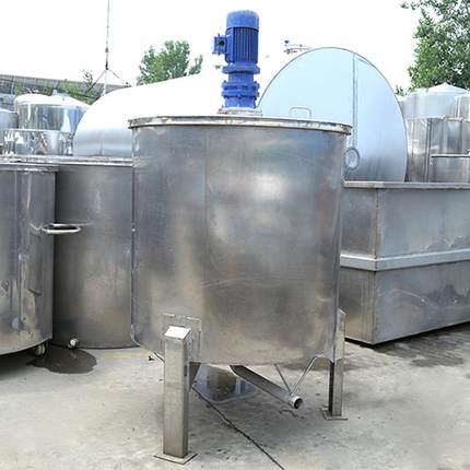 现货立式搅拌罐不锈钢固体颗粒搅拌罐支持多规格制作搅拌罐