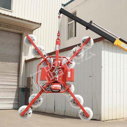 新款X吸吊机真空玻璃吸盘厂家电动真空吸盘幕墙安装玻璃吸吊机