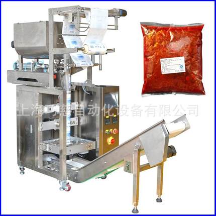 全自动多功能酱料包装机化工原料小袋包装机500G液体包装机