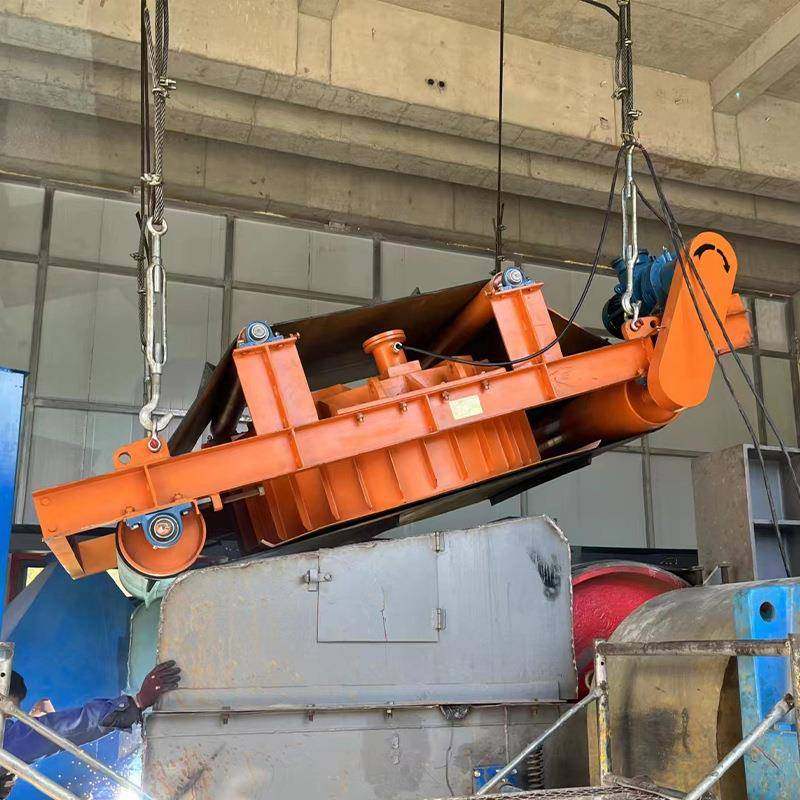 吊装式传送带永磁除铁机RCYD永磁自卸式除铁设备皮带式磁选设备,搬运/仓储/物流设备,其他起重搬运设备,淘宝优惠券,粉丝福利购,淘宝优惠卷