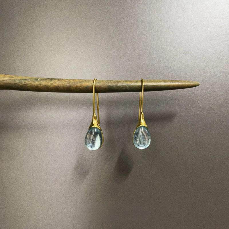 清透小灯泡流苏长款耳环小众气质精致耳钉2025新款爆款高级感耳饰