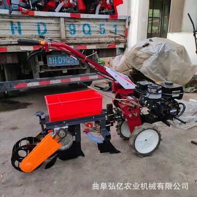 柴油水冷8马力两驱微耕机小型田园犁地机菜园果园手推锄草旋耕机