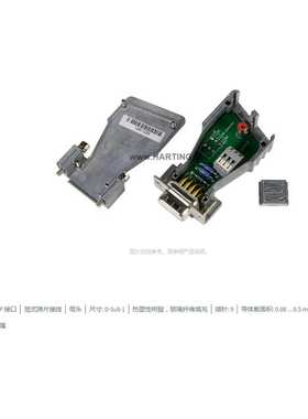 HARTING浩亭66630095018 D-Sub1 9针 母头 FIP接口0.08...0.5mm2