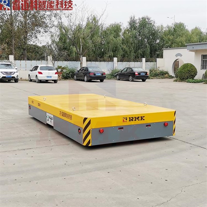 电动四轮a平板运输车 智能摆渡无轨平台车 电动平板货车