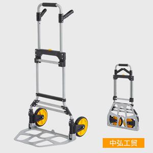 拉货手拉车搬货折叠小拖车便携拉杆车载重王加厚托盘神器推车拉车