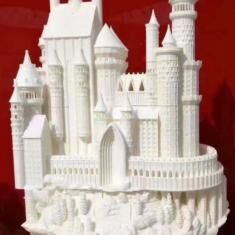 3d打印a服务建筑模型房子场馆美术馆展示中心高精度硅橡胶建模服