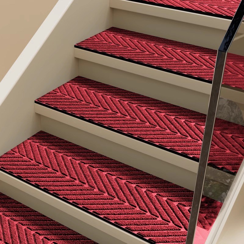 楼梯踏步垫实木大理石台阶防滑垫家用免胶自粘Q楼梯垫踏步地毯定