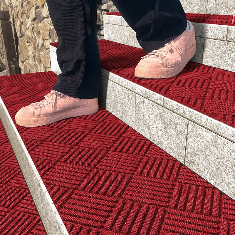 户外楼梯a垫酒店进门垫子商用门口耐磨地毯定制冬天室外台阶防滑