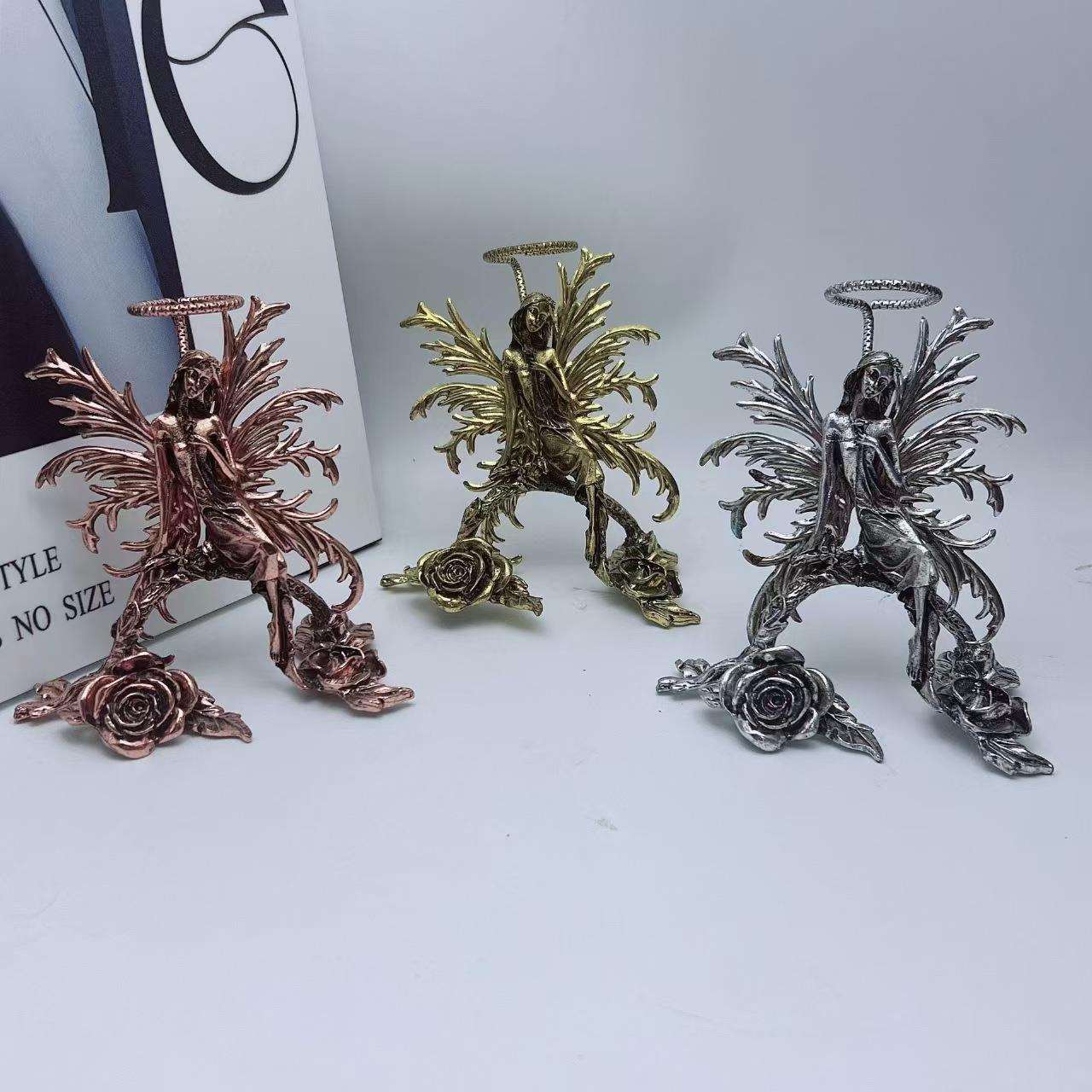 可拆卸花仙子球座 水晶球底座 球托 水晶工艺品支架
