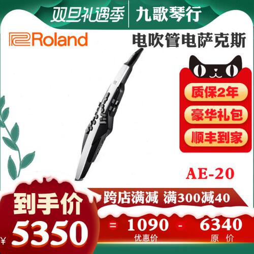 Roland罗兰AE20电吹管 AE-30电子萨克斯电音管黑管AE-30笛子乐器