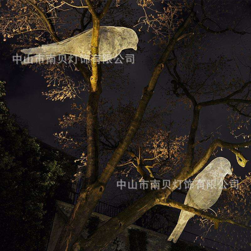 高档酒店商业广场小鸟动物造型装置公园景区文旅工程装饰雕塑