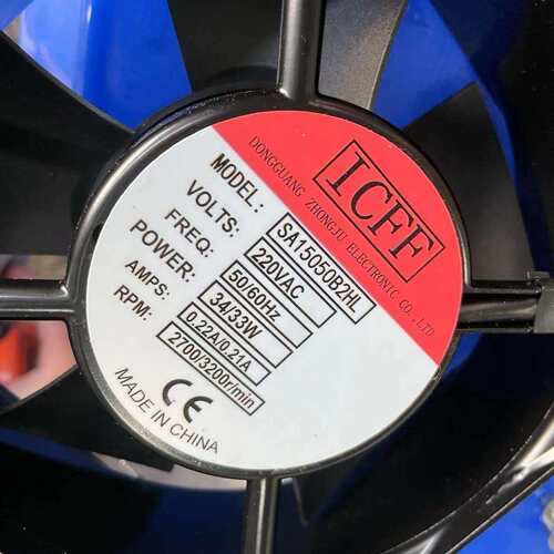 SA15050S2HL/B2HL 散热风扇风机 34W 220V SA15050 正方形