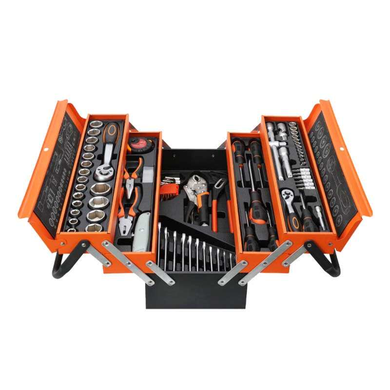 扳手工具套装套筒棘轮扳手汽车修理工具多功能组合工具箱综合套装