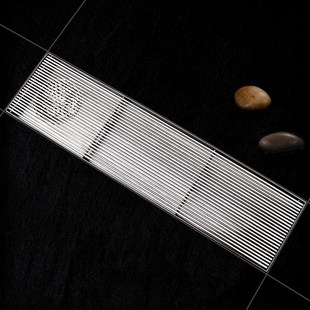 室外加长110管地漏防臭大排量庭院露台水槽过滤网防鼠阳台15cm宽