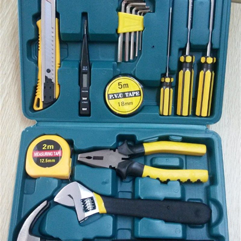 保险礼品 16件套车载维修工具包 汽车应急工具箱组合套装汽车用品