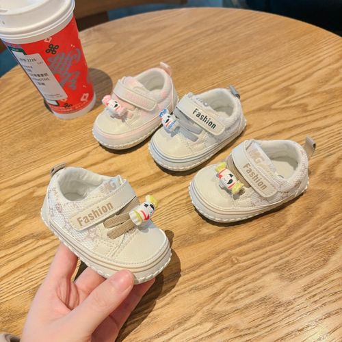 春夏秋婴儿网鞋透气防滑不掉鞋0-1岁6-12个月宝宝学步鞋子软底