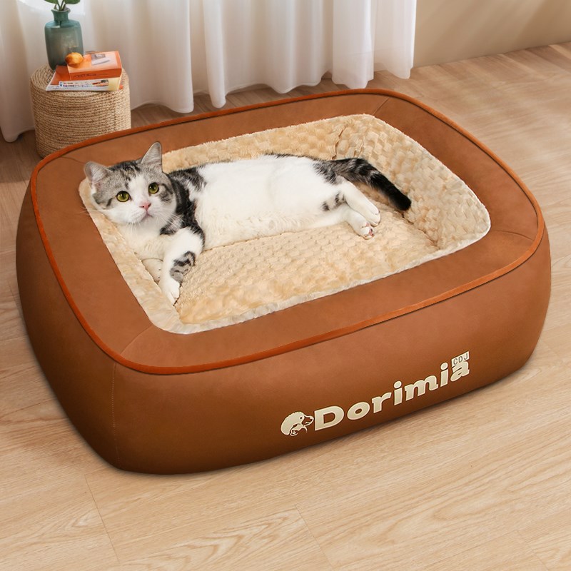 猫窝四季通用猫床可拆洗猫咪睡觉冬天垫子用冬季保暖狗窝宠物用品
