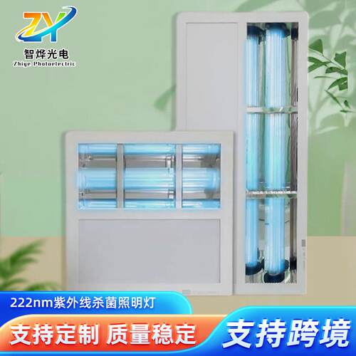 222nm紫外线杀菌照明灯人机共存厨房卫生间体感应消毒照明净化灯