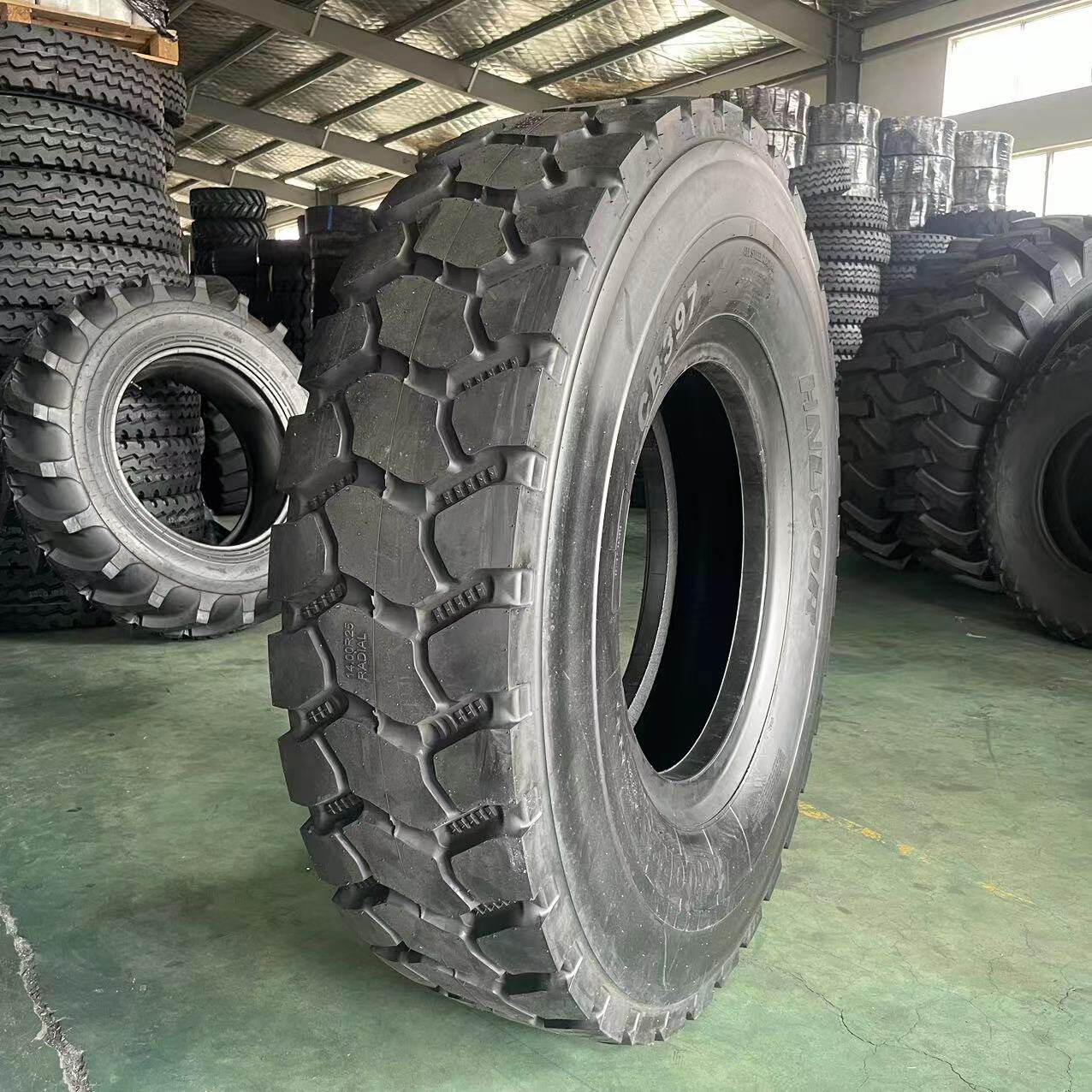 朝阳威狮矿山钢丝轮胎14.00R25工程轮胎1400R25现货销售