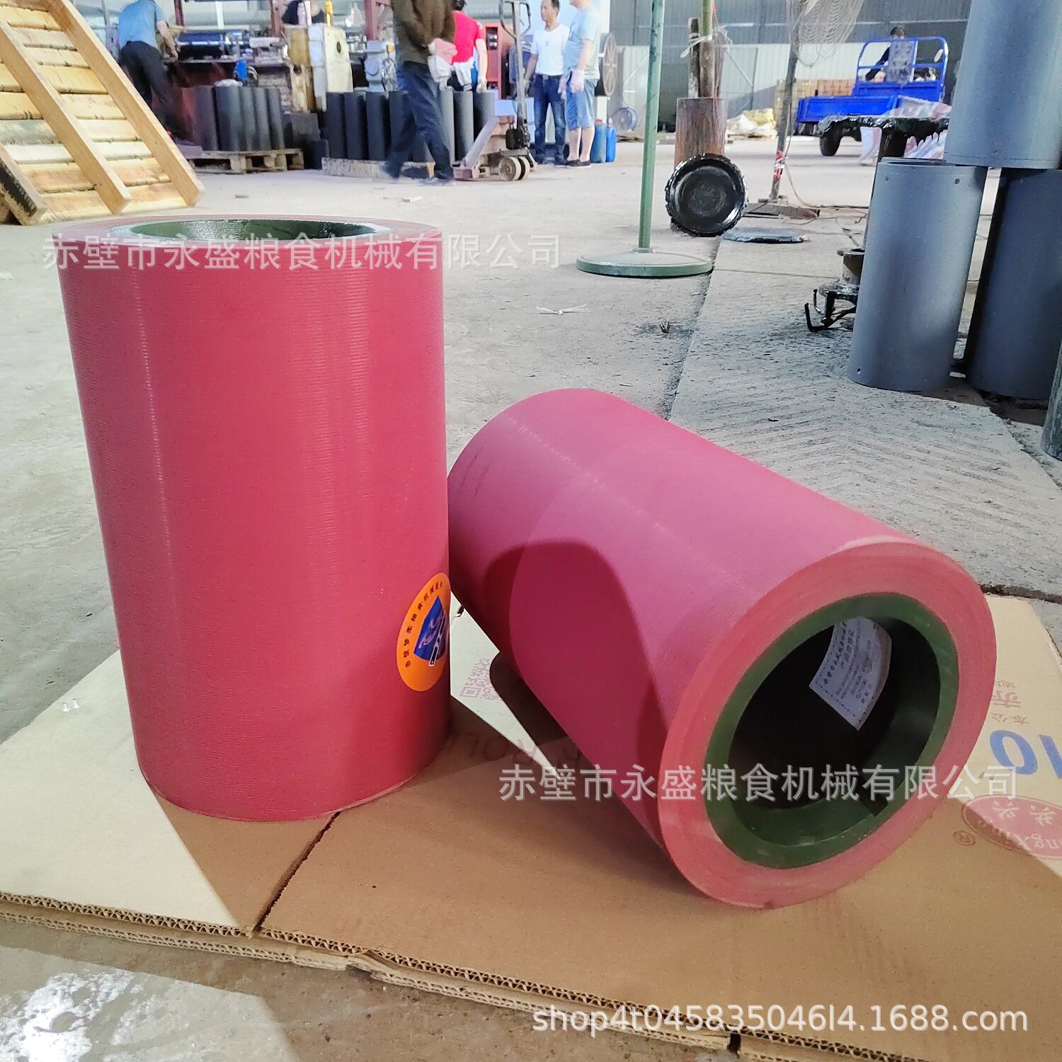 14寸砻谷胶辊丁苯丁腈胶辊加厚耐磨砻谷机剥壳机碾米机胶辊