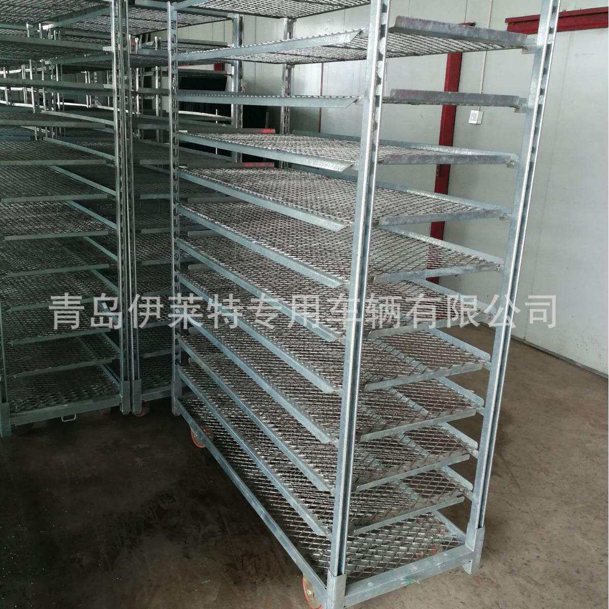 厂家直销智能温室大棚苗菜育苗周转车有机蔬菜种植架子农业工具台