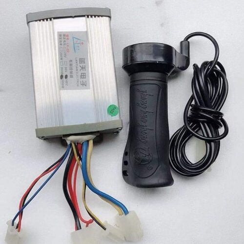 48v800瓦有刷控制器蓝天4线控制器加长线转把套装