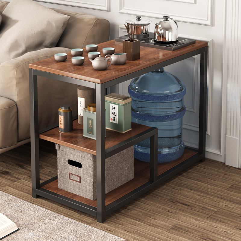 小茶桌简易茶台置物架可移动家用B茶几小桌子现代小户型茶水柜边