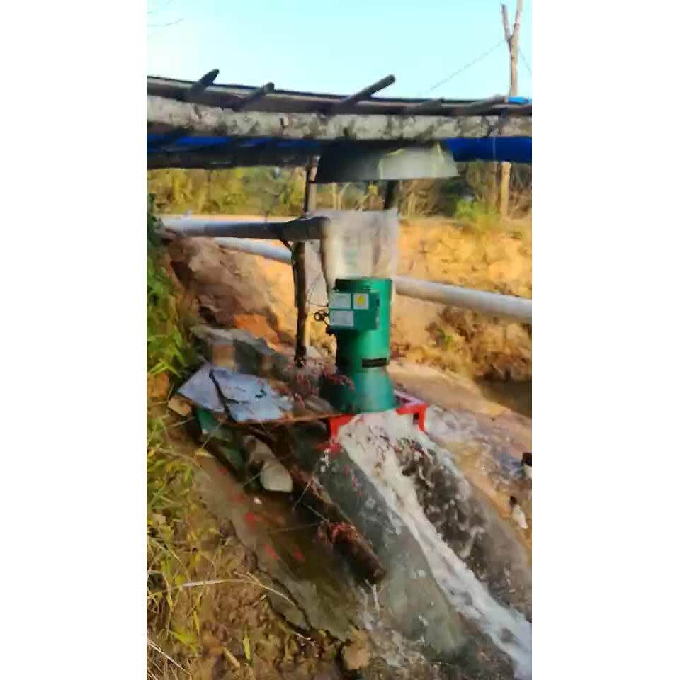水力发电机3kw斜击式水轮机 用小型水力发电