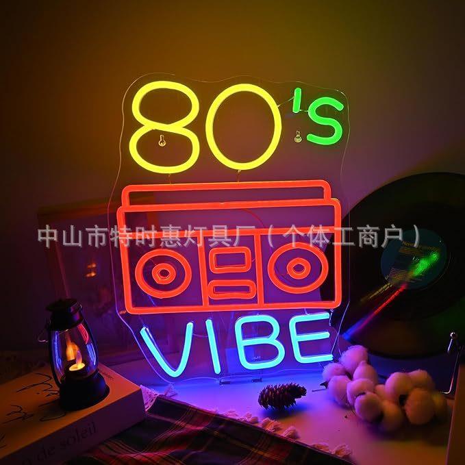 LED NEON SIGN霓虹灯发光广告牌 店铺形象墙 彩皮标识 面馆招牌