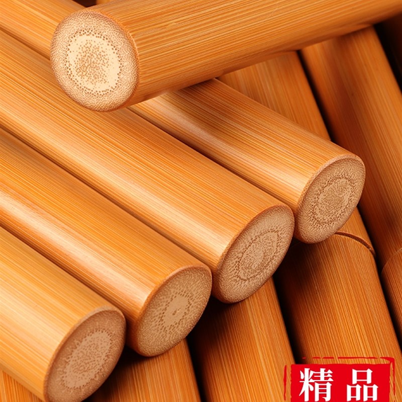 高密度实心e竹手把件竹子文玩男士随身实心玉竹文T玩实心竹精品把