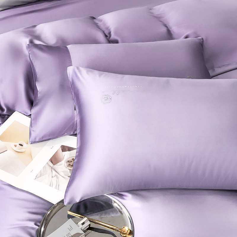 60支高端天丝四件套床上套件丝滑裸睡夏季冰丝床单被套床品