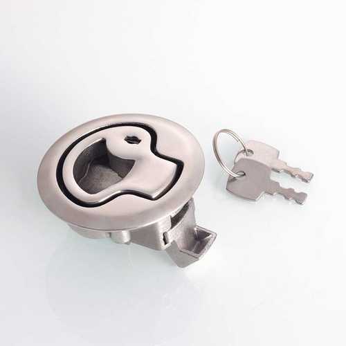 厂家直发恒珠柜锁MS739-2S-1工业配电箱配电柜不锈钢转舌锁