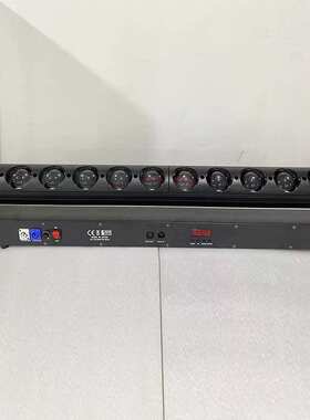 长条10颗40W 12颗40W RGBW全彩点控矩阵光束灯DMX512摇头矩阵染色