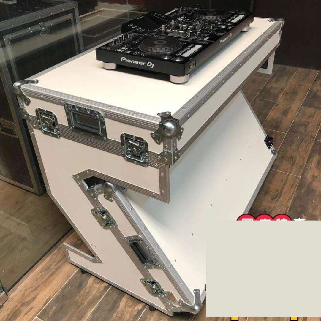 便携dj打碟机支架桌航空箱酒吧MC桌台混音台桌打碟机箱