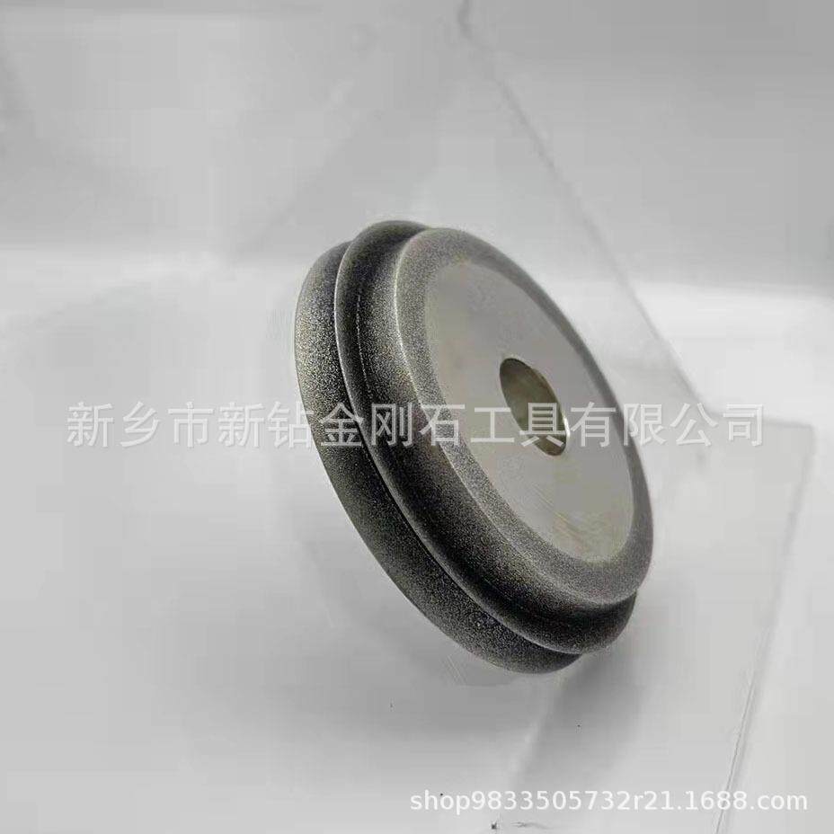 电镀CBN凹型磨槽砂轮 气缸叶片槽磨砂轮 磨不锈钢模具钢合金钢