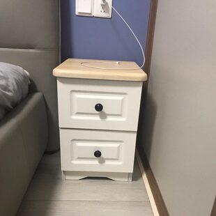 小尺寸 卧室厘柜子ins风40窄迷你cm米小3530型床头柜小宽mini超