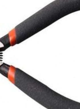 塑料水口钳 S035005/S035006a 钢盾工 薄口锋利 麻柄斜口钳断线钳